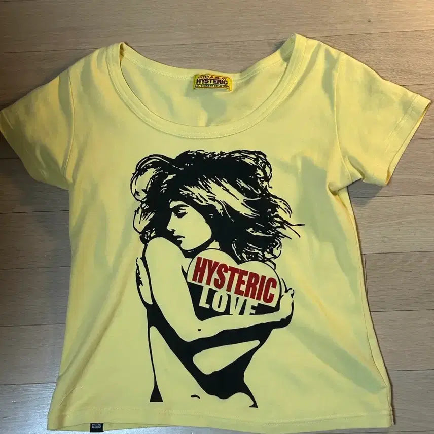 [BUNJANG] Hysteric Glamour 24SS Short Sleeve T-Shirt / 24ss 히스테릭글래머 반팔