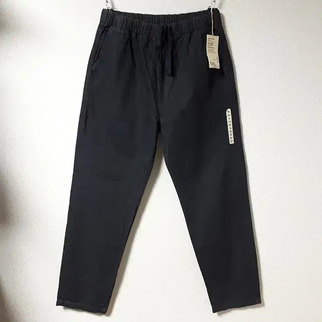 [BUNJANG] Muji Washed Black Easy Pants / 30~33/무인양품 워싱블랙 이지팬츠/30-1057