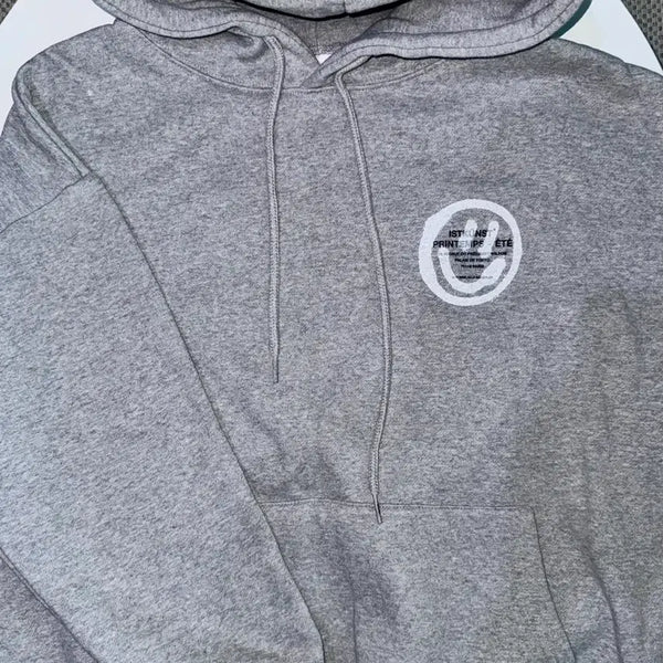 [BUNJANG] IZ KUNST Gray Hoodie / 이즈쿤스트 후드티