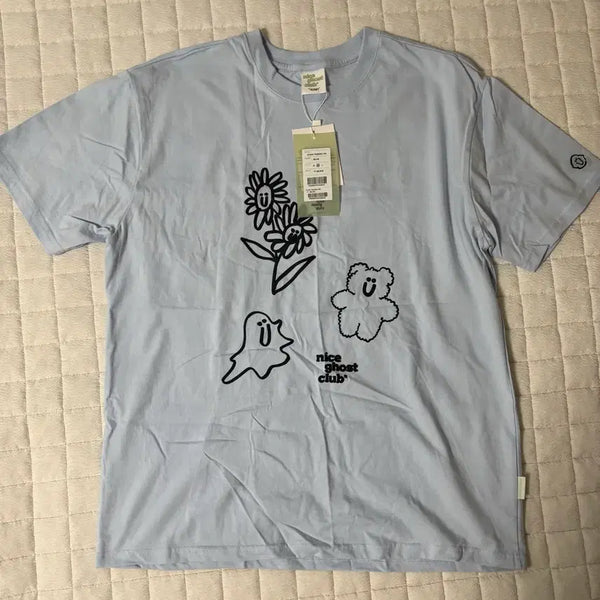 [BUNJANG] Nice Ghost Club Graphic T-Shirt / 나이스고스트클럽 반팔티