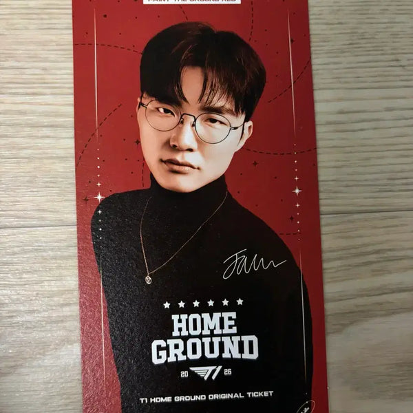 [BUNJANG] T1 Home Ground Day 2 Faker Ticket / 2026 티원 T1 Home Ground Day 2 페이커 티켓