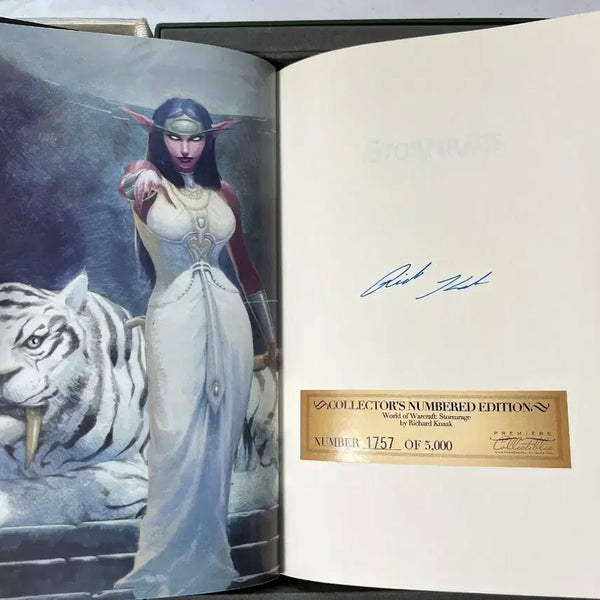 [BUNJANG] World of Warcraft: Stormrage Limited Edition Novel by Richard A. Knaak (Signed First Edition) / 월드 오브 워크래프트 스톰레이지 소설 한정판 작가 친필 사인본 원서