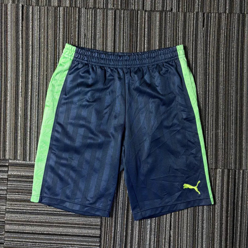 [BUNJANG] Puma Navy Football Training Shorts / 푸마 네이비 축구 트레이닝 쇼츠