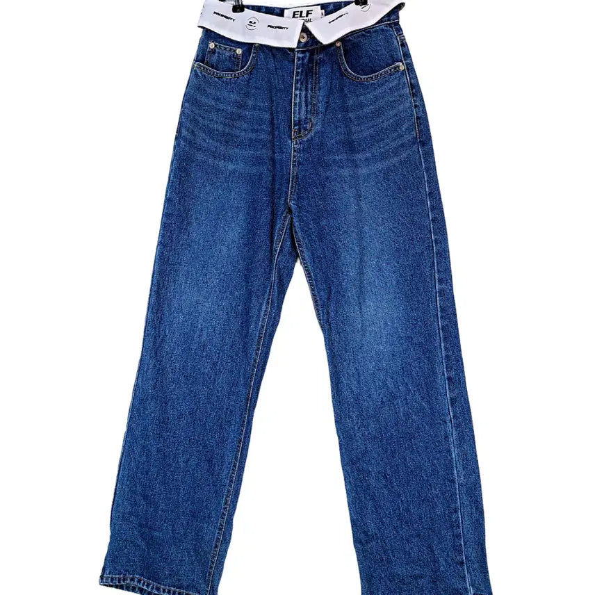 [BUNJANG] ELF Seoul Women's Y2K Wide Fit Jeans (26) / 이엘에프서울 여성 Y2K 와이드핏 청바지 26 중청 상태좋음 25820