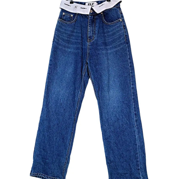 [BUNJANG] ELF Seoul Women's Y2K Wide Fit Jeans (26) / 이엘에프서울 여성 Y2K 와이드핏 청바지 26 중청 상태좋음 25820