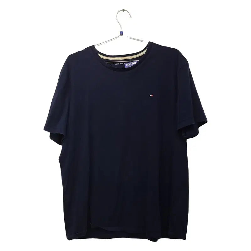 [BUNJANG] Tommy Hilfiger Navy T-Shirt XL / 타미힐피거 네이비 반팔티 XL/TG/XG