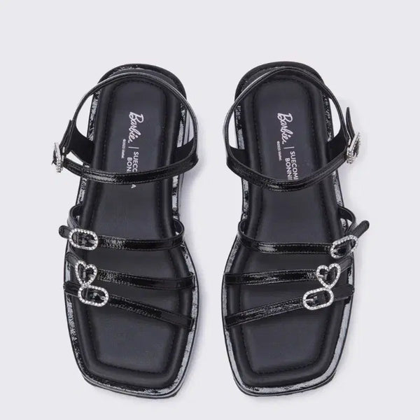 [BUNJANG] SUECOMMA BONNIE Cubic Strap Sandals / 슈콤마보니 큐빅 스트랩 샌들