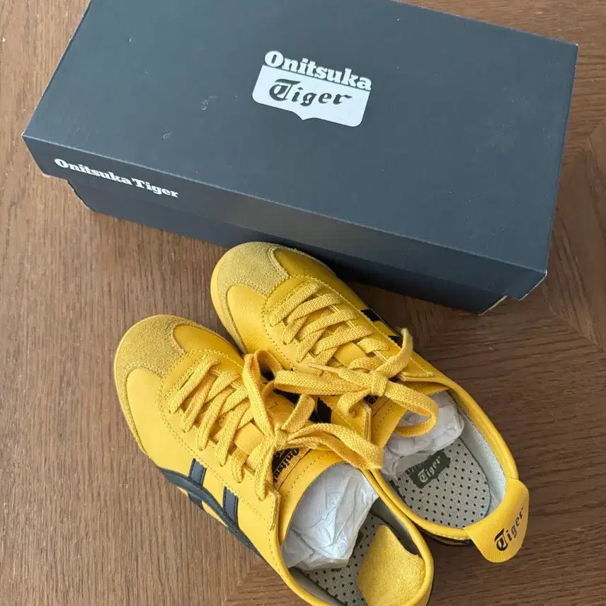 [BUNJANG] Onitsuka Tiger Mexico 66 Yellow/Black Sneakers / 오니츠카 타이거 멕시코 66