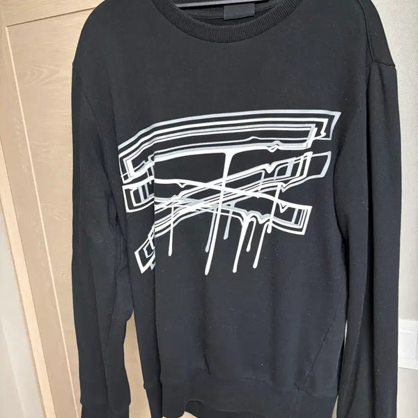 [BUNJANG] Men's Unique Graphic Sweatshirt / 남자 유니크한 맨투맨