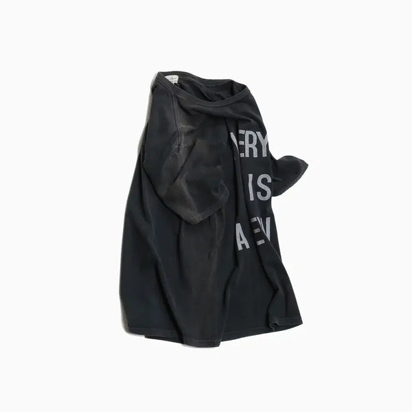 [BUNJANG] REMI RELIEF Vintage Printed Cotton T-Shirt / 레미릴리프 빈티지 티셔츠