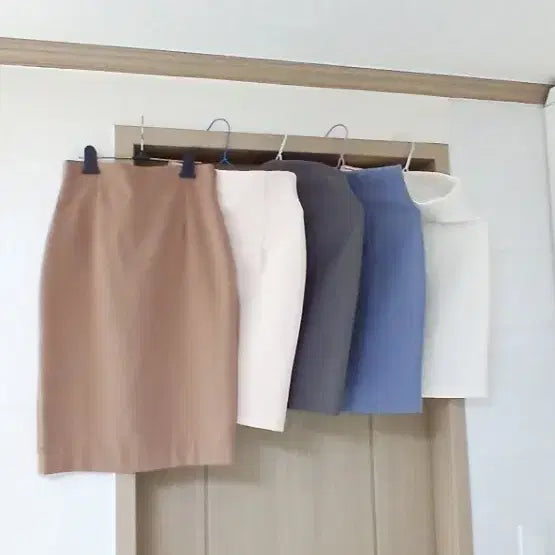 [BUNJANG] Set of 5 Midi Skirts (S Size) / (5개 세트)정장치마 h스커트 미디스커트 출근,하객,면접,데이트룩