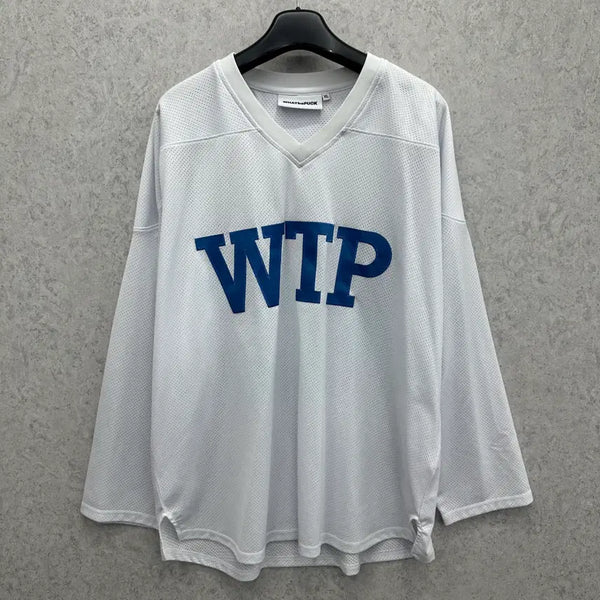 [BUNJANG] What the Puck Hockey Men's Long Sleeve Mesh T-Shirt XL / 105 왓더퍽 하키 남자 메쉬 긴팔 티셔츠