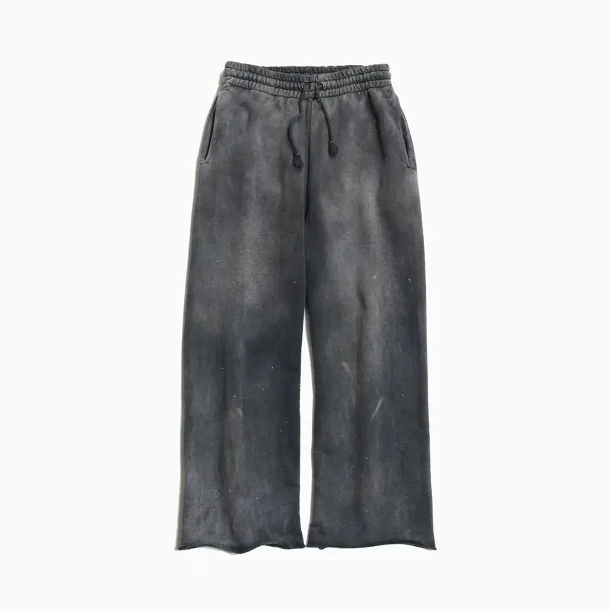 [BUNJANG] BOWWOW Distressed Dirty Sweatpants / 바우와우 디스트레스드 더티스웻팬츠