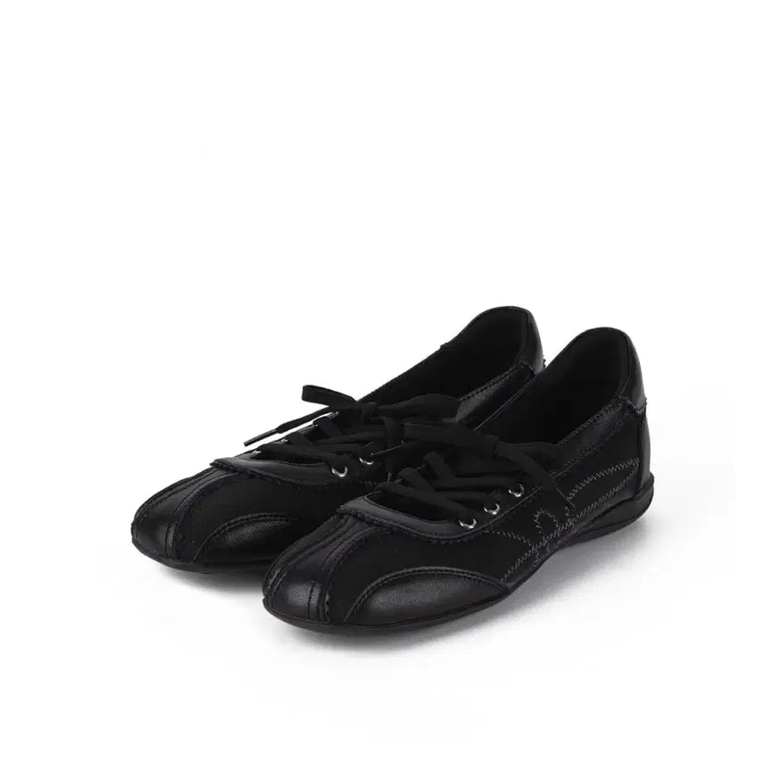[BUNJANG] KHIHO LUNE Lace-Up Sneakers Black / KHIHO LUNE LACEUP SNEAKERS BLACK