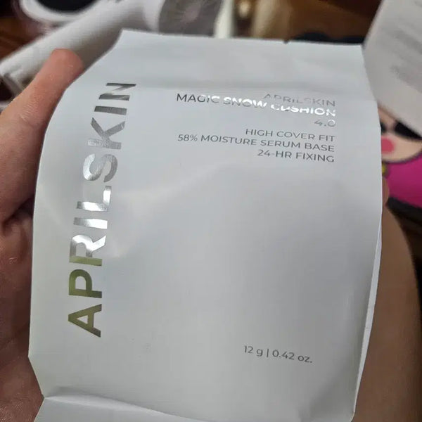 [BUNJANG] April Skin Magic Snow Cushion SPF50+ PA++++ 21 Refill / 에이프릴스킨 매직스노우 21호 리필