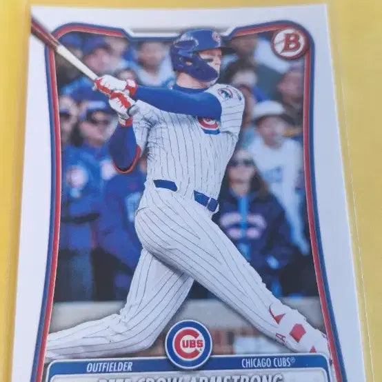 [BUNJANG] MLB Chicago Cubs Pete Crow-Armstrong 2026 Baseball Card / MLB 2026 시카고 컵스 피트 크로우 암스트롱 카드