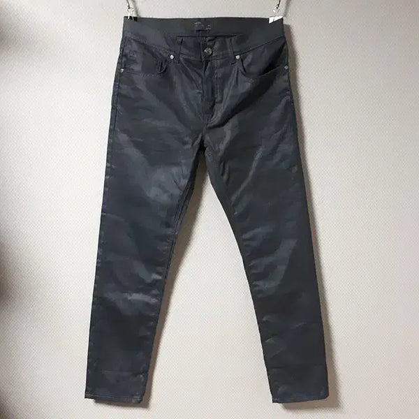 [BUNJANG] Zara Grey Coated Skinny Fit Jeans (Size 31) / 31/자라 그레이 스키니핏 코팅진/31-694