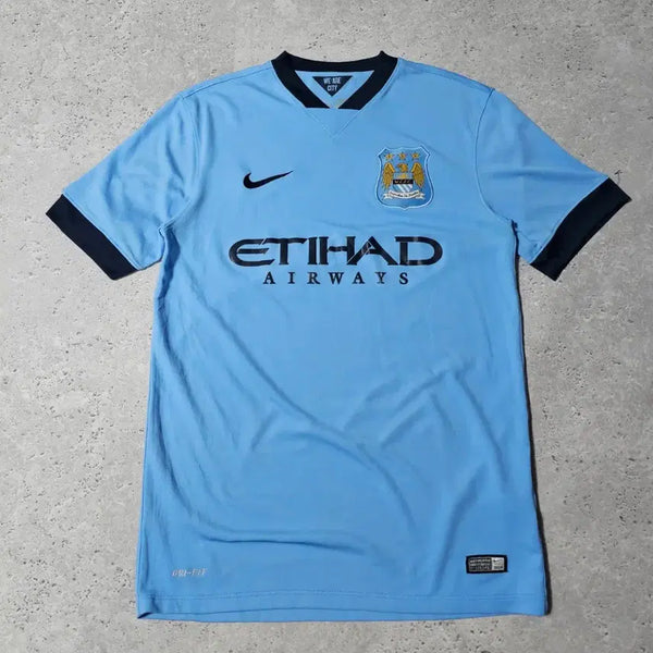 [BUNJANG] Nike Manchester City 2014-15 Home Short Sleeve Jersey / 나이키 맨체스터 시티 14-15 홈 유니폼 반팔