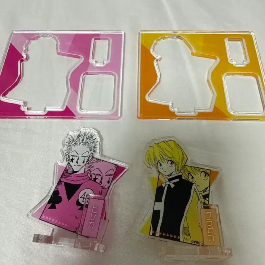 [BUNJANG] Hunter x Hunter Jump Shop Killua, Hisoka, & Chrollo Acrylic Stand Set / 헌터x헌터 점프샵 키르아, 히소카, 크라피카 아크릴 스탠드 세트