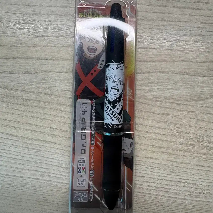 [BUNJANG] Katsuki Bakugo Multi-Color Pen & Mechanical Pencil / 바쿠고 볼펜