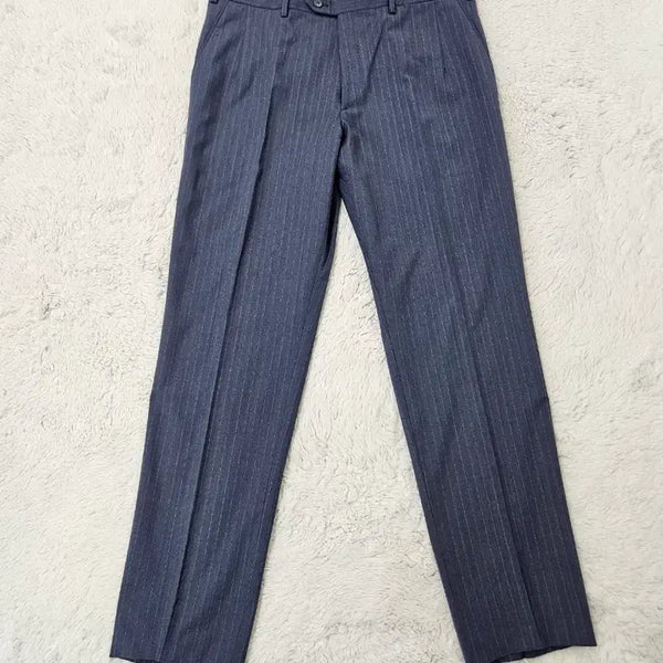 [BUNJANG] Brioni Paul Griffin Pinstripe Wool Blend Tailored Slacks IT 52 / 브리오니 신형 핀스트라이프 슬랙스