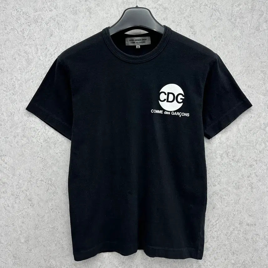 [BUNJANG] Comme des Garçons Women's Circle Logo Short Sleeve T-Shirt / 95 꼼데가르송 여자 써클로고 반팔 티셔츠