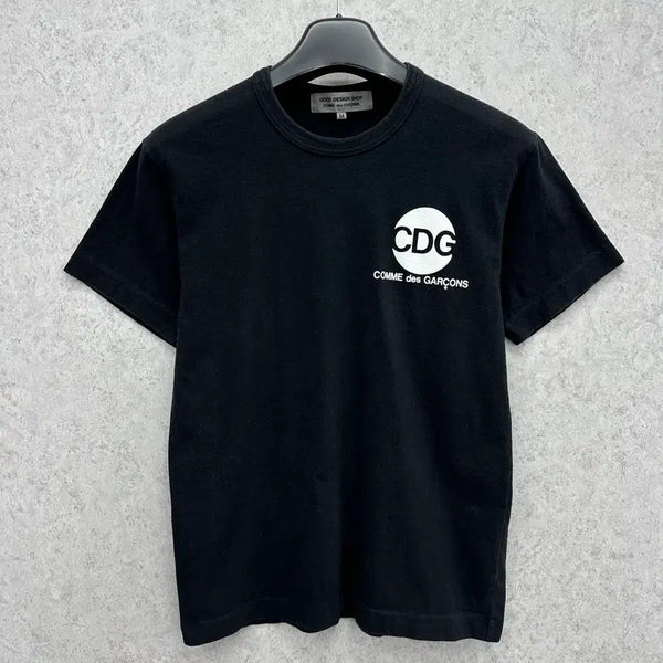 [BUNJANG] Comme des Garçons Women's Circle Logo Short Sleeve T-Shirt / 95 꼼데가르송 여자 써클로고 반팔 티셔츠