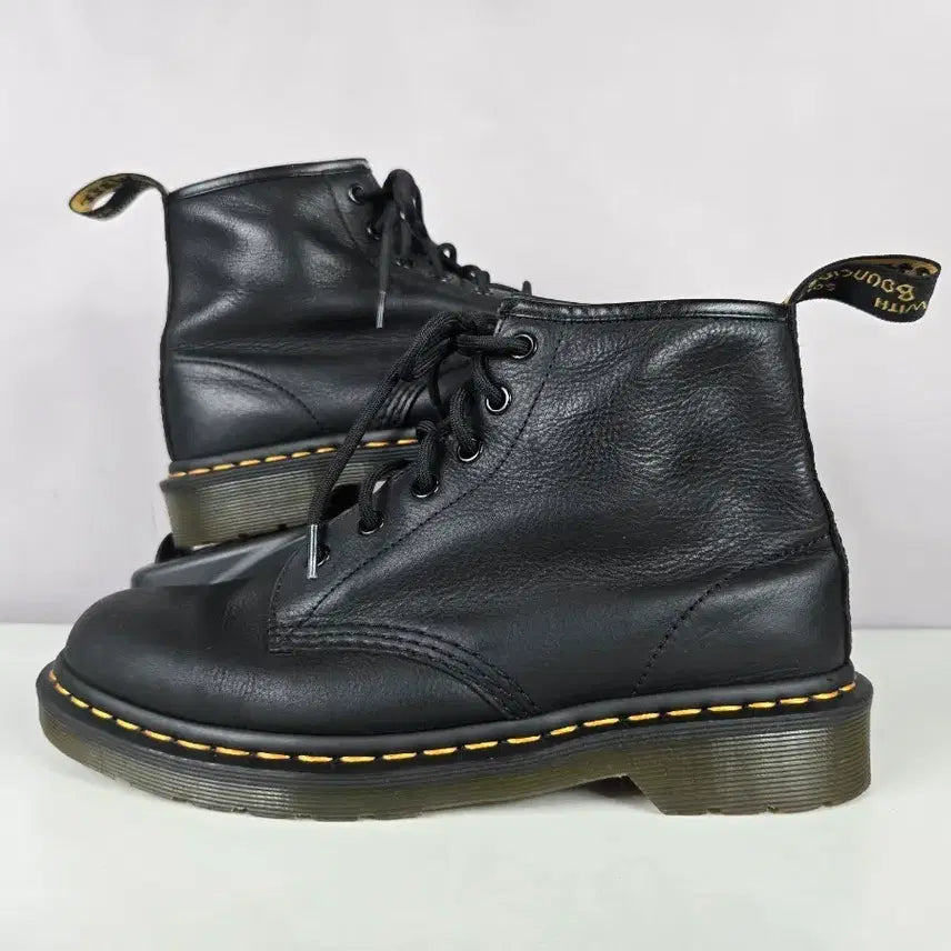 [BUNJANG] Dr. Martens 101 Napa 6-Eye Boots Black EU41 / 닥터마틴 101 나파 6홀 워커 블랙 260mm (EU41)