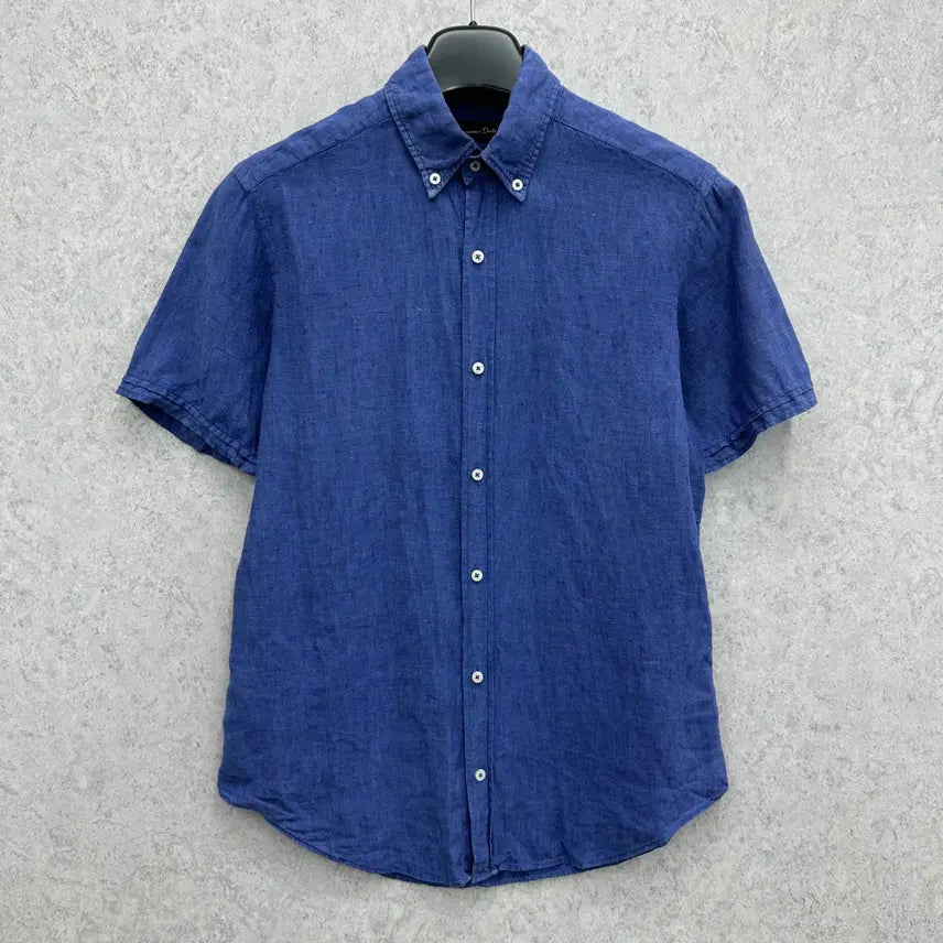 [BUNJANG] Massimo Dutti Men's Linen Short Sleeve Shirt / 90 마시모두띠 남자 린넨 반팔 셔츠