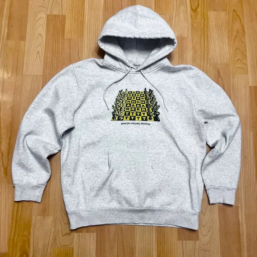[BUNJANG] Carhartt WIP Checkerboard Graphic Hoodie Grey L / (L) 칼하트 wip 후드 그레이