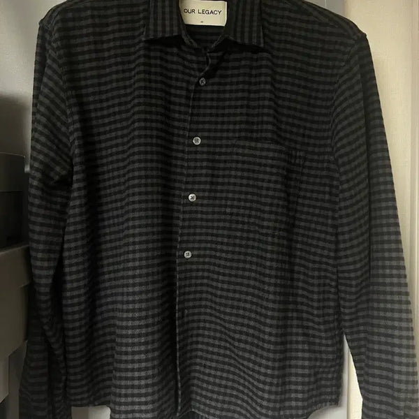 [BUNJANG] Our Legacy Checkered Shirt / [48] 아워레가시 체크 셔츠