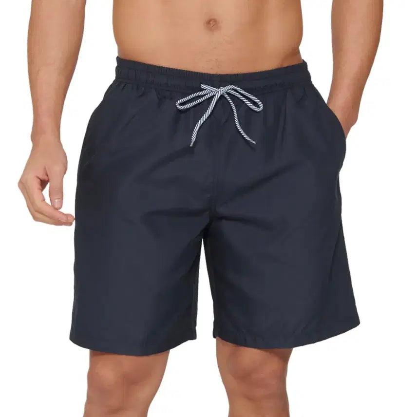 [BUNJANG] ILIKAI Men's Basic Beach Pants Swim Trunks Navy Waist 32-34 / 일리카이 남성 베이직 비치 팬츠 트렁크 수영복 네이비 허리 32~34