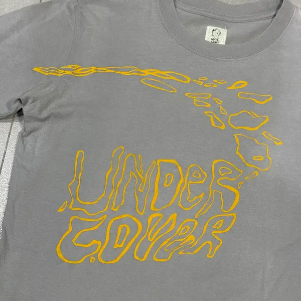 [BUNJANG] Undercover 2002 3D Swirl Logo Short Sleeve T-Shirt / 2002 언더커버 입체 회오리 로고 반팔 티셔츠