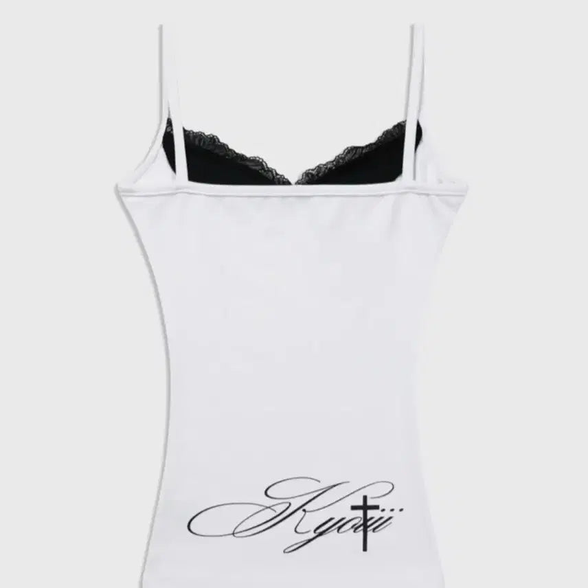 [BUNJANG] Kyoii Lace Camisole White / 쿄이 kyoii 레이스 나시 화이트