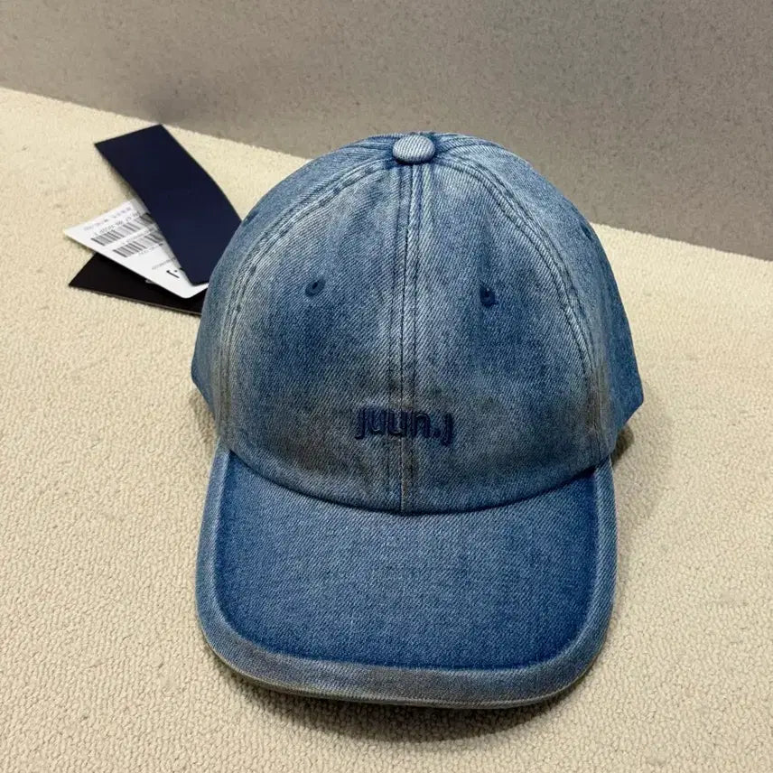 [BUNJANG] Juun.j Washed Denim Baseball Cap / [새상품] 준지 데님 볼캡