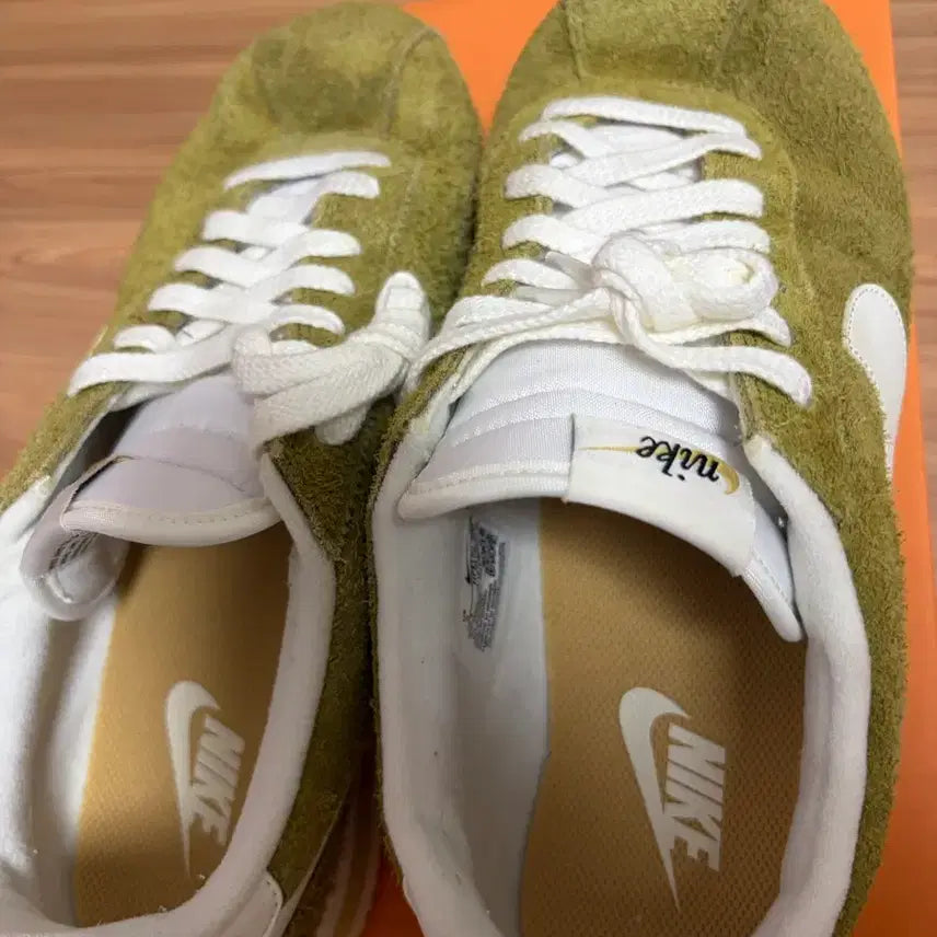 [BUNJANG] Nike Cortez SE Suede Pacific Moss Infinite Gold / [새상품급] 나이키 코르테즈 SE 스웨이드 퍼시픽 모스 인피니트 골드