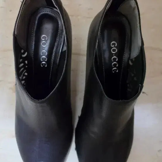 [BUNJANG] Gose Kill Heel Ankle Boots - Black / 고세 킬힐 앵클부츠 블랙