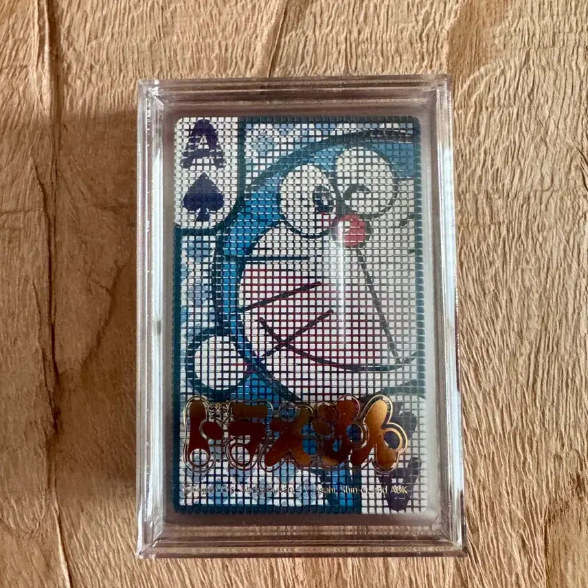 [BUNJANG] Doraemon Transparent Poker Cards / 도라에몽 투명 포커카드