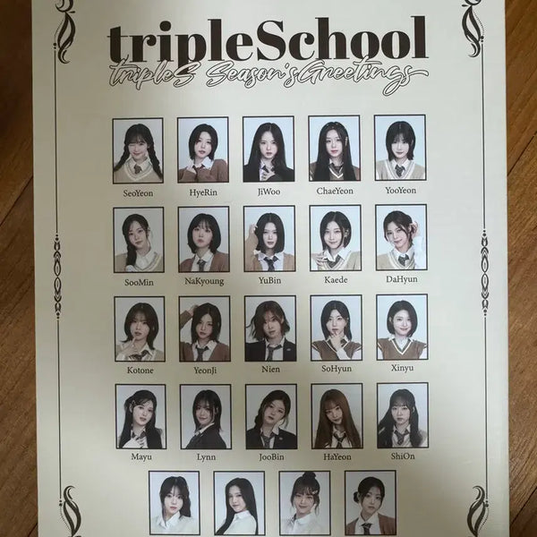 [BUNJANG] TripleS 2025 Season's Greetings Unsealed / 트리플에스 2025 시즌그리팅 개봉 양도 처분
