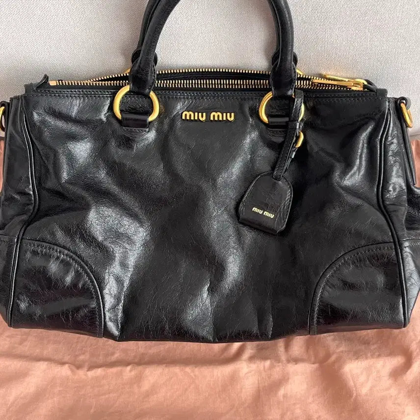 [BUNJANG] Miu Miu Vitello Tote Bag / 미우미우 비텔로 토트백