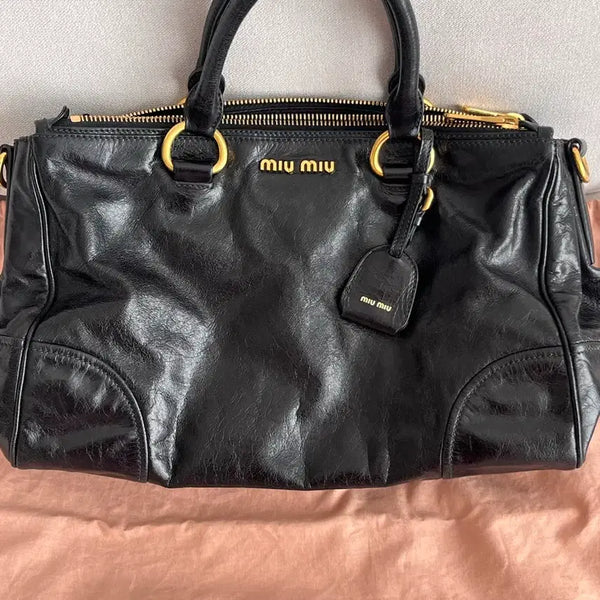 [BUNJANG] Miu Miu Vitello Tote Bag / 미우미우 비텔로 토트백