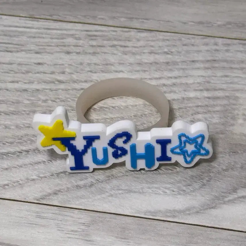 [BUNJANG] Yushi Ilto Fanlight Name Tag / 유우시 일투 팬라이트 네임택