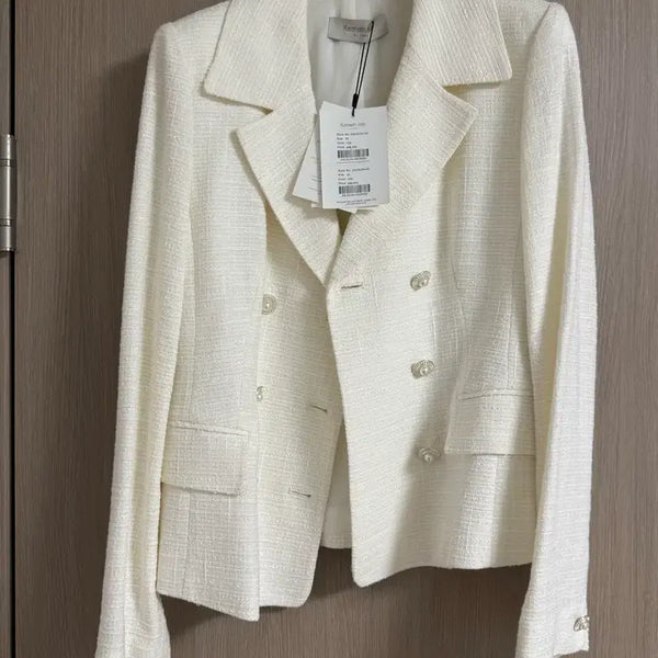 [BUNJANG] Kenneth Lady Tweed Jacket Ivory / 케네스레이디 트위드 자켓