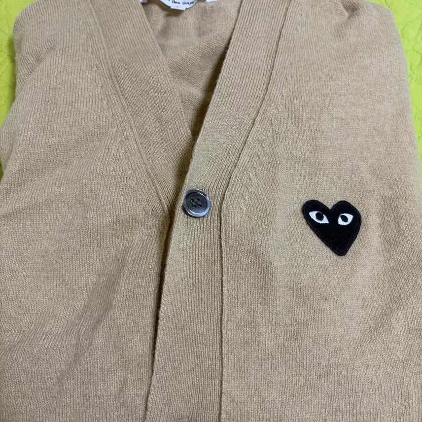 [BUNJANG] Comme des Garçons Cardigan Beige L / 꼼데가르송 가디건 베이지 L
