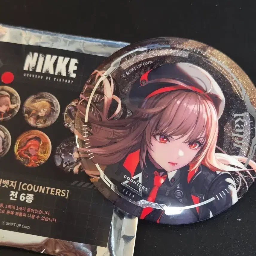 [BUNJANG] Nikey Rapi Can Badge / 니케 캔뱃지 라피