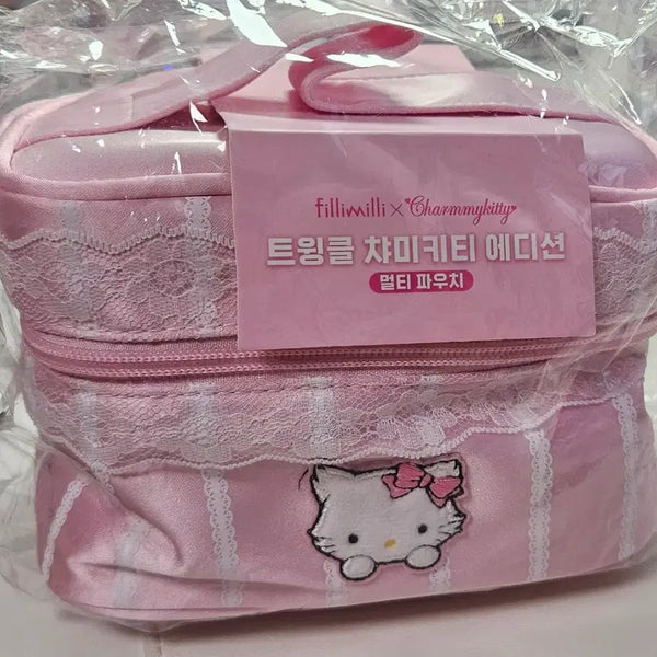 [BUNJANG] Philimili x CharmmyKitty Multi Pouch / 올리브영 필리밀리 챠미키티 파우치