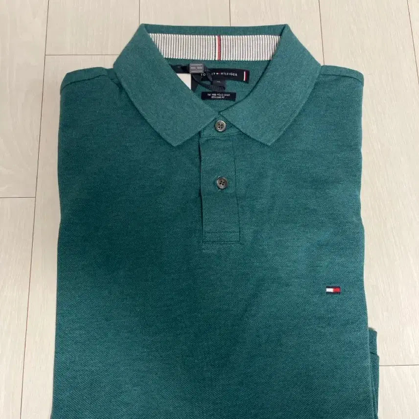 [BUNJANG] Tommy Hilfiger 1985 Regular Polo Shirt (Green) / (새상품) 타미힐피거 1985 레귤러 폴로 셔츠 MRJ(녹색)
