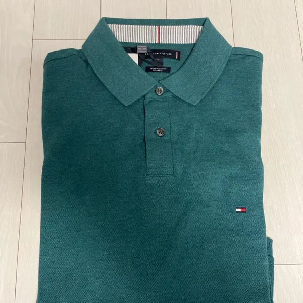[BUNJANG] Tommy Hilfiger 1985 Regular Polo Shirt (Green) / (새상품) 타미힐피거 1985 레귤러 폴로 셔츠 MRJ(녹색)