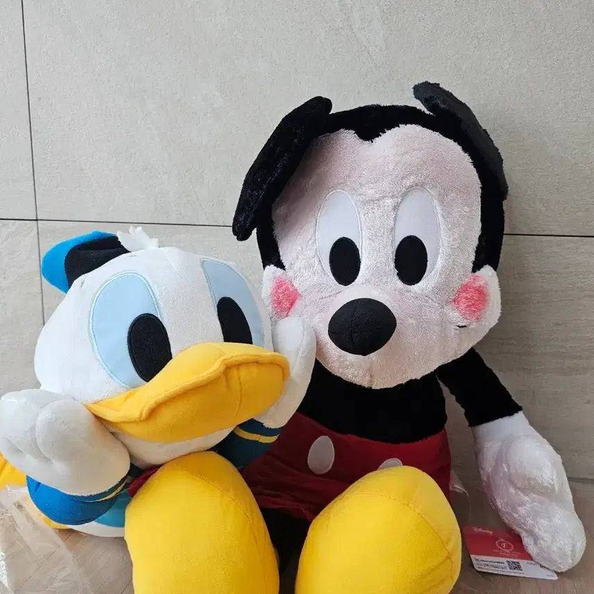 [BUNJANG] Disney Mickey Mouse & Donald Duck Plush Dolls Bundle / 디즈니 미키마우스 도날드덕 봉제인형
