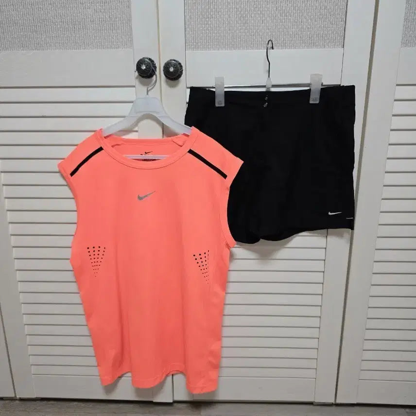 [BUNJANG] Nike Tank Top and Shorts Set / 나이키 나시티와  반바지 세트